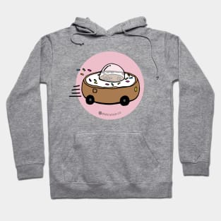 Donut Car - Let's Roll! (Strawberry) Hoodie